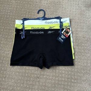New Reebok boy short women’s underwear 3 pack